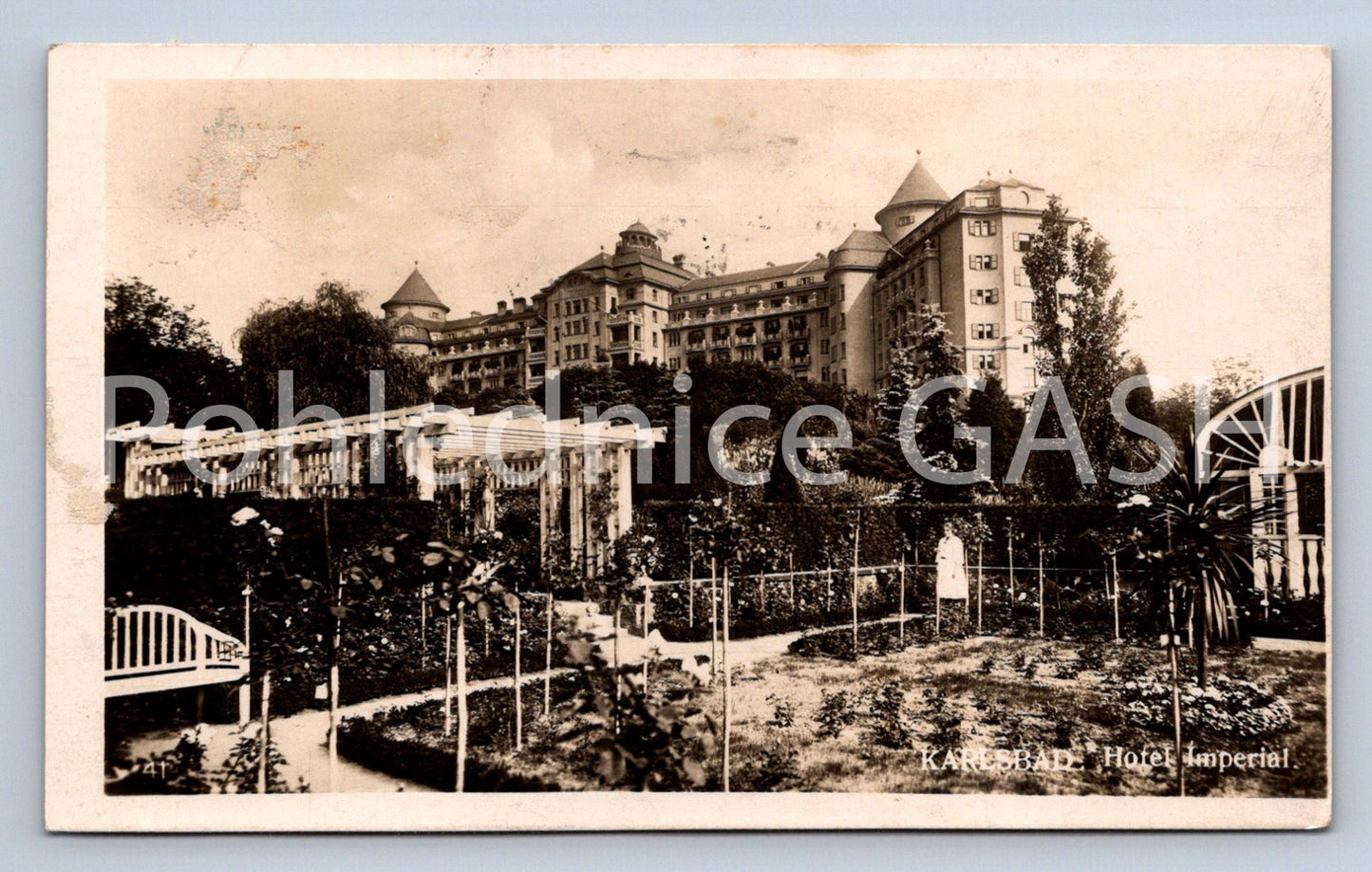 Postcard KARLOVY VARY - HOTEL IMPERIAL (ST8207)