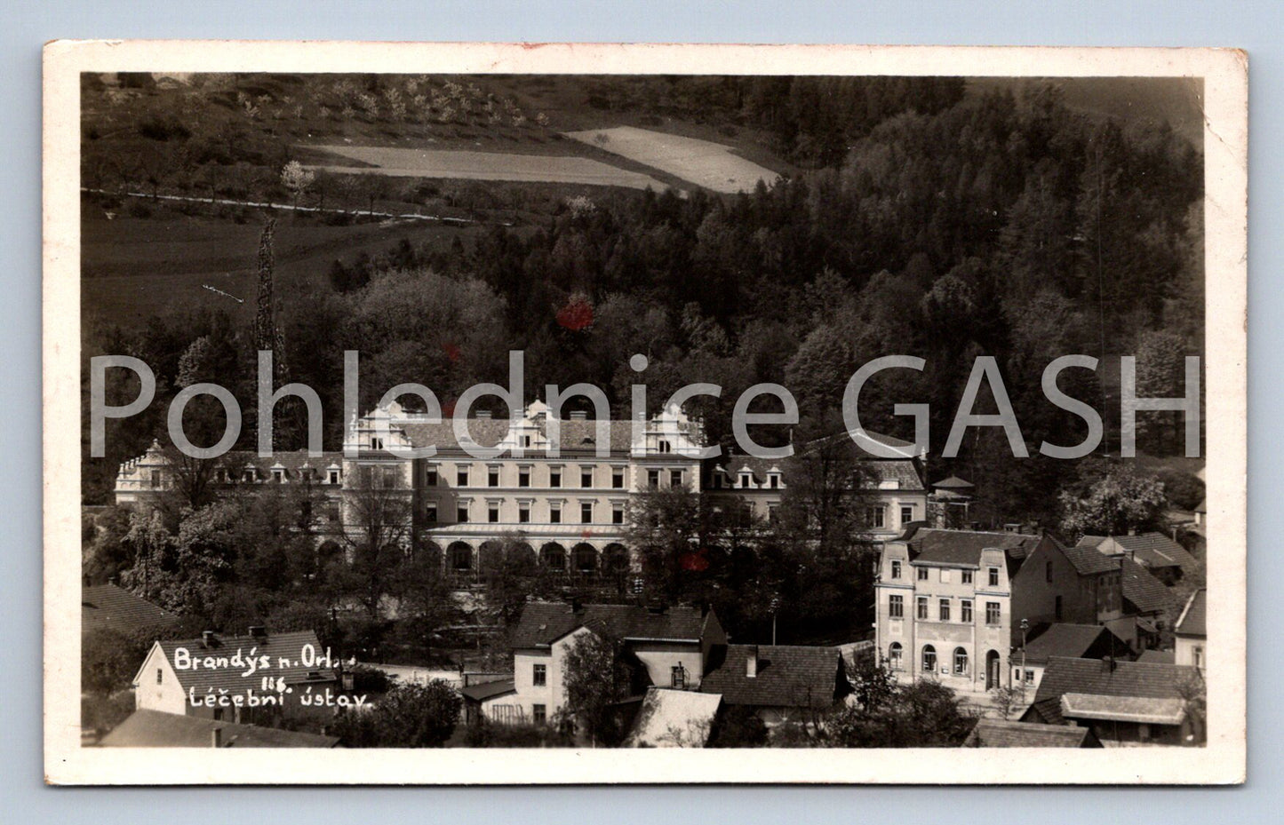 Postcard BRANDÝS NAD ORLICÍ (ST8208)