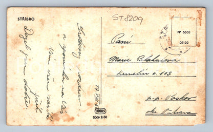 Postcard SILVER (ST8209)