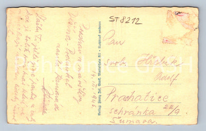 Postcard TETSCHEN WITH SCHÄFERWAND (ST8212)