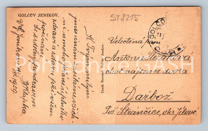 Postcard GOLČŮV JENÍKOV (ST8215)