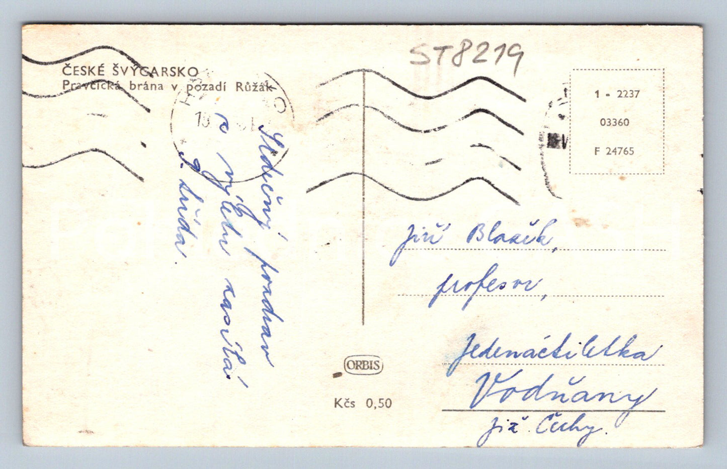 Postcard CZECH SWITZERLAND (ST8219)