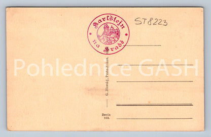 Postcard KARLŠTEJN CASTLE (ST8223)