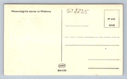 Postcard METEOROLOGICAL STATION AT MILEŠOVCE (ST8235)