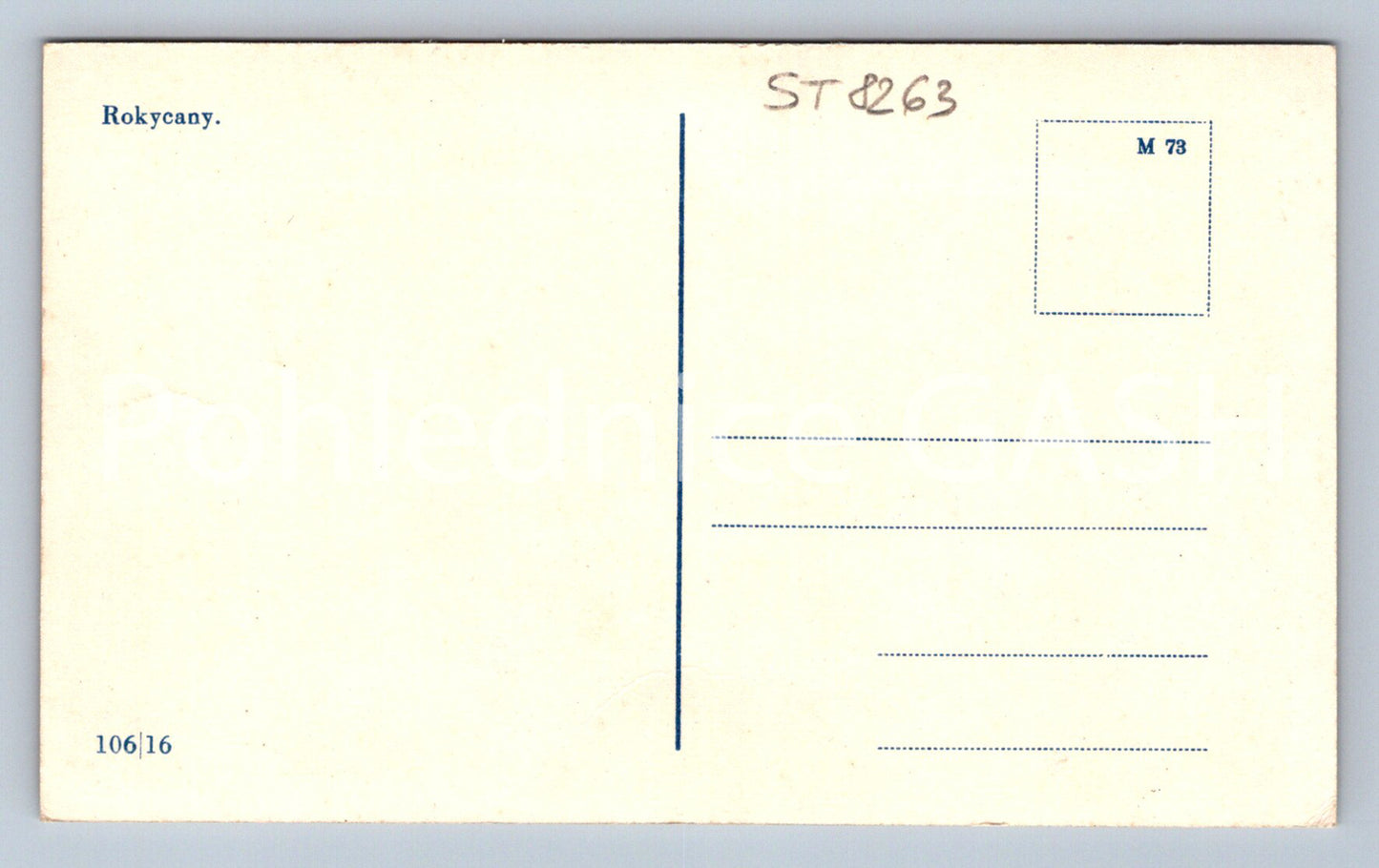 Pohlednice ROKYCANY (ST8263)