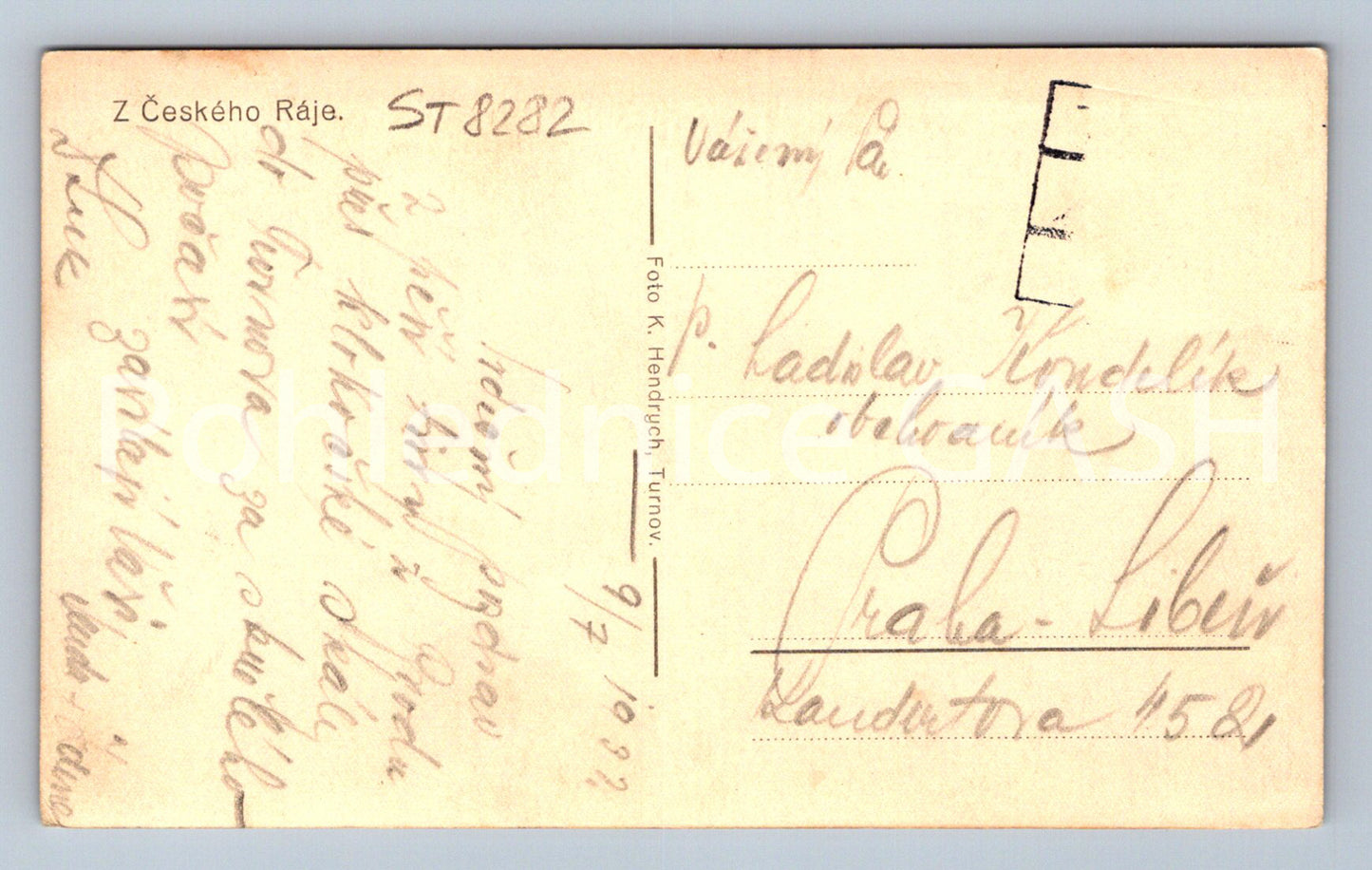 Pohlednice Z ČESKÉHO RÁJE (ST8282)