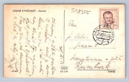Pohlednice LÁZNĚ KYNŽVART (ST8305)