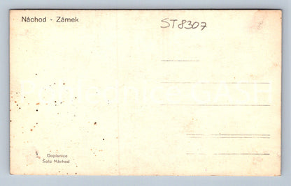 Pohlednice NÁCHOD - ZÁMEK (ST8307)