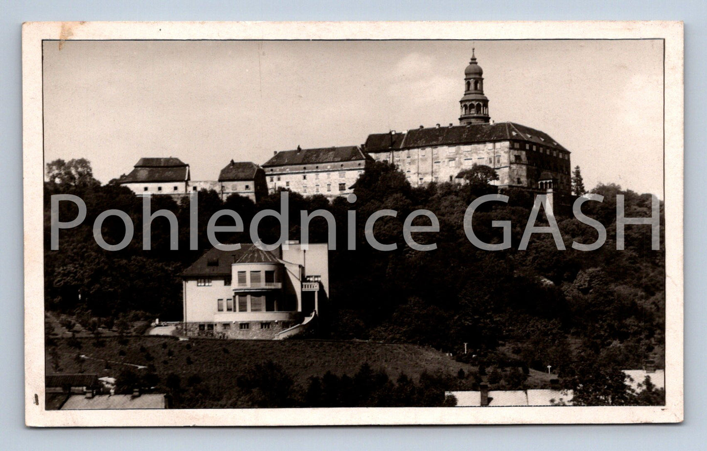 Pohlednice NÁCHOD - ZÁMEK (ST8307)