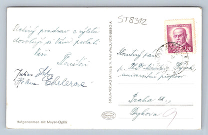 Pohlednice KARLOVY VARY (ST8312)