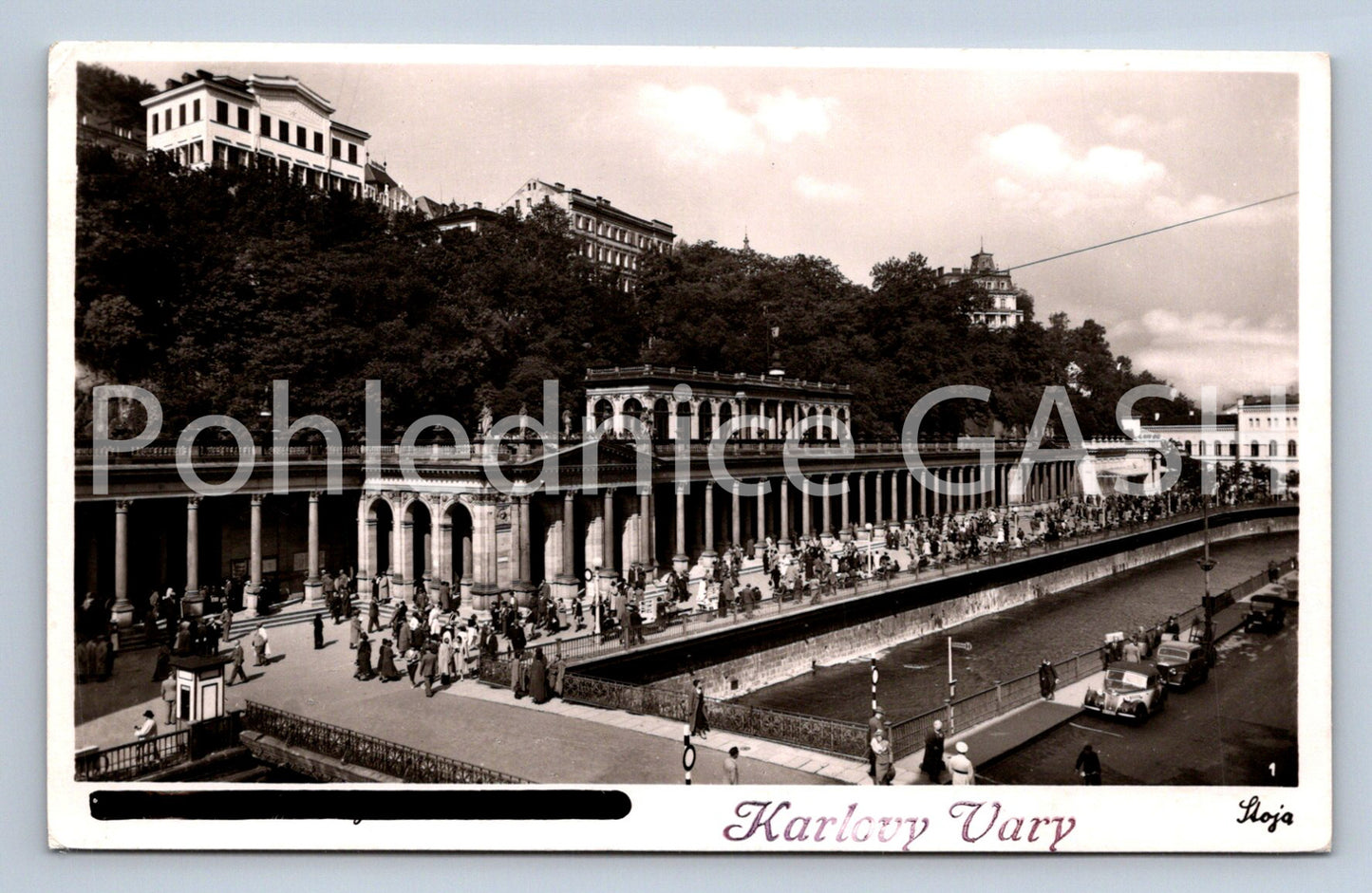 Pohlednice KARLOVY VARY (ST8312)