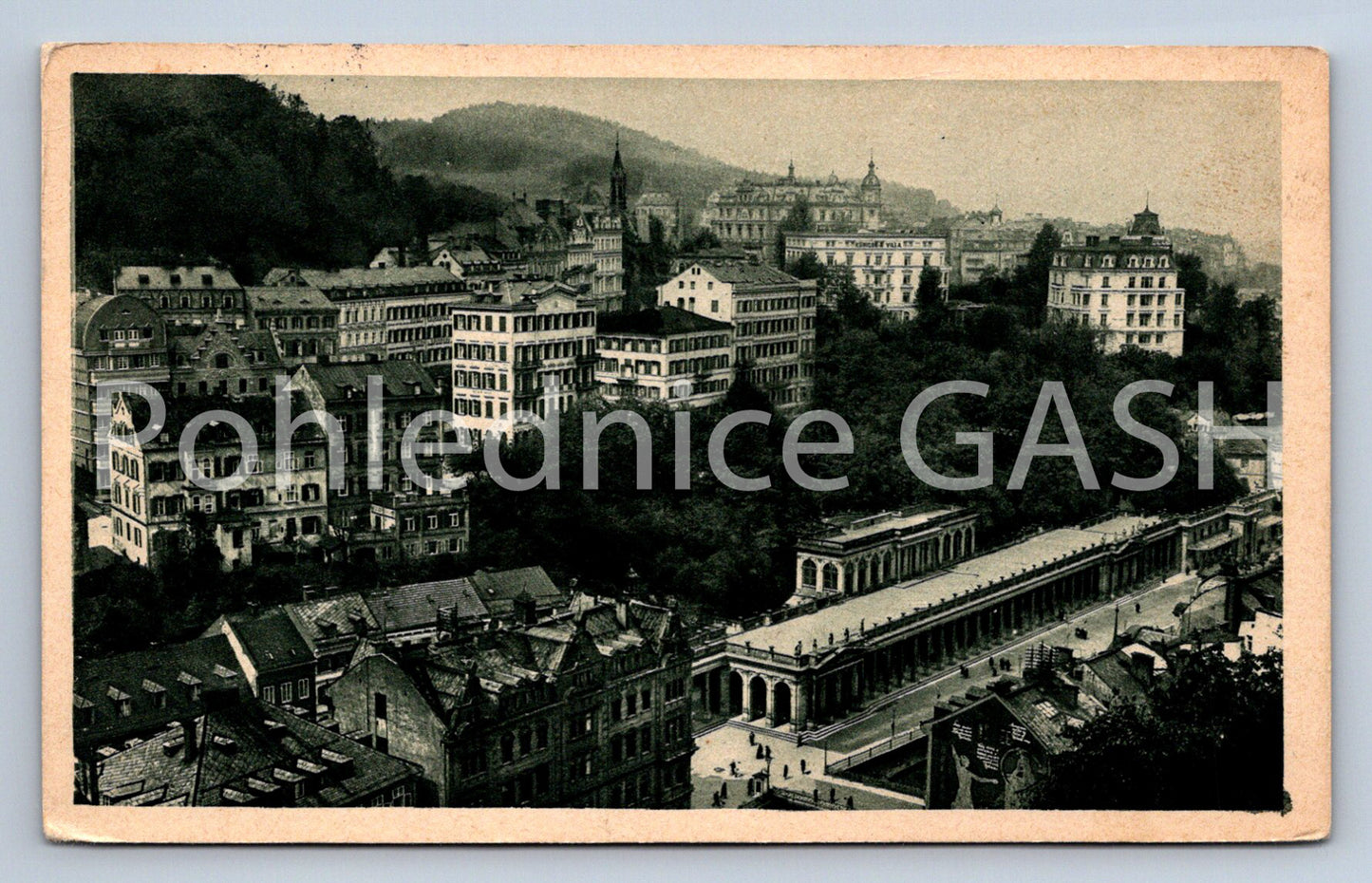 Pohlednice KARLOVY VARY (ST8313)