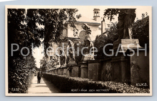 Pohlednice KUKS - ŘADA SOCH. NECTNOSTÍ (ST8318)