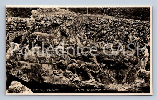 Pohlednice BETLÉM - SV. HUBERT (ST8320)