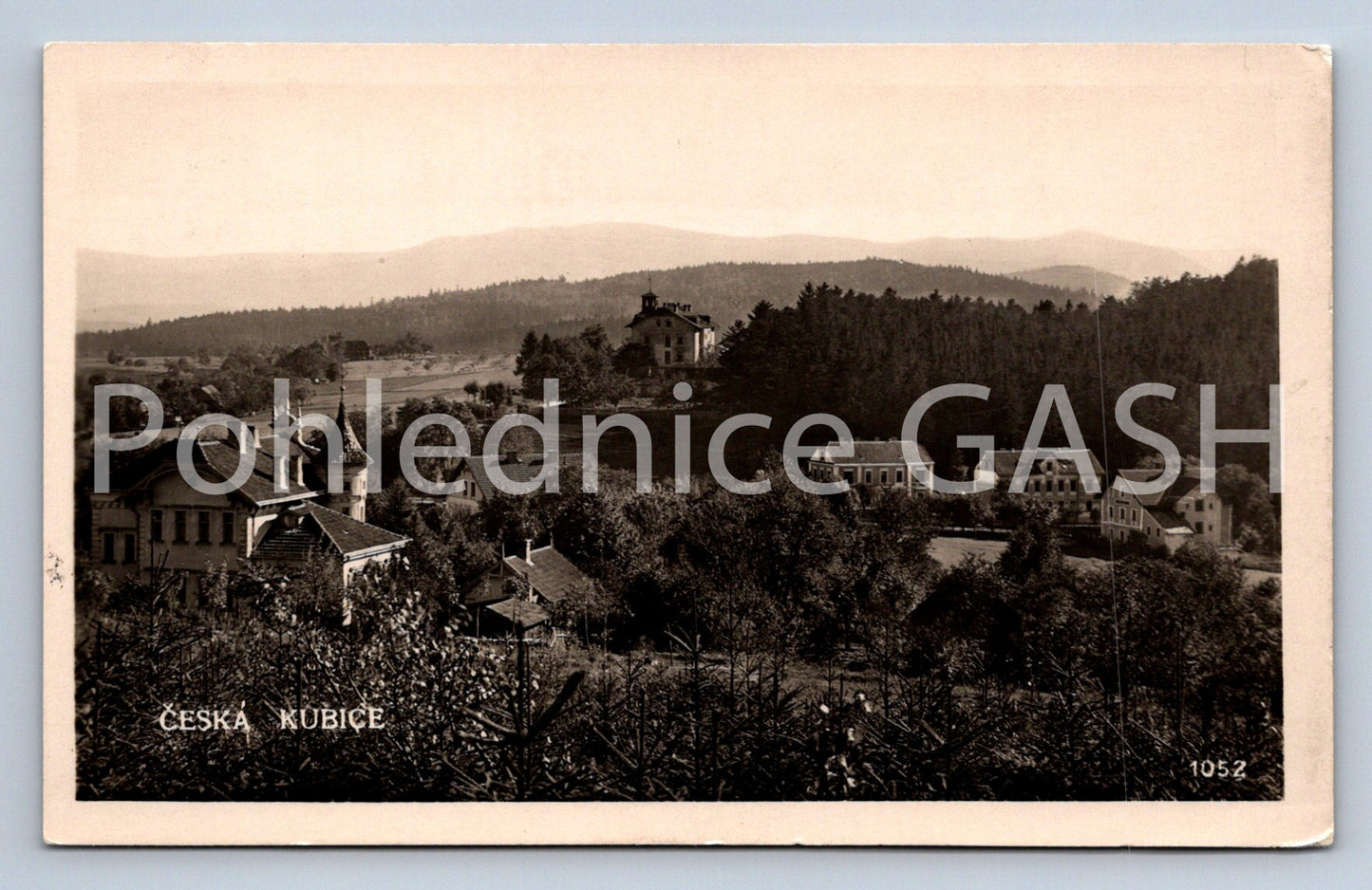 Pohlednice ČESKÉ KUBICE (ST8322)