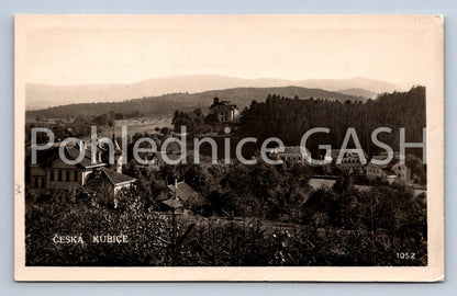 Pohlednice ČESKÉ KUBICE (ST8322)