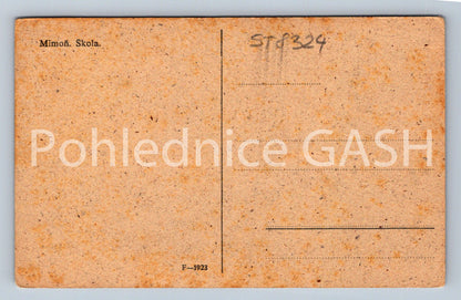 Pohlednice MIMOŇ - ŠKOLA (ST8324)