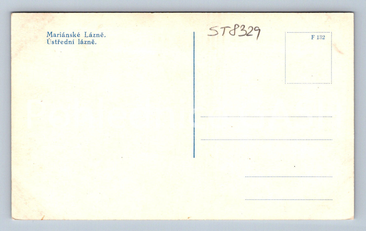 Pohlednice MARIÁNSKÉ LÁZNĚ (ST8329)
