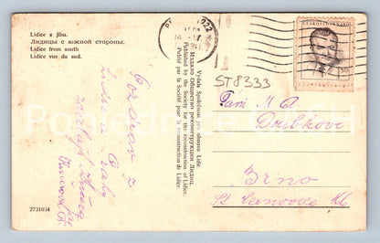 Pohlednice LIDICE (ST8333)