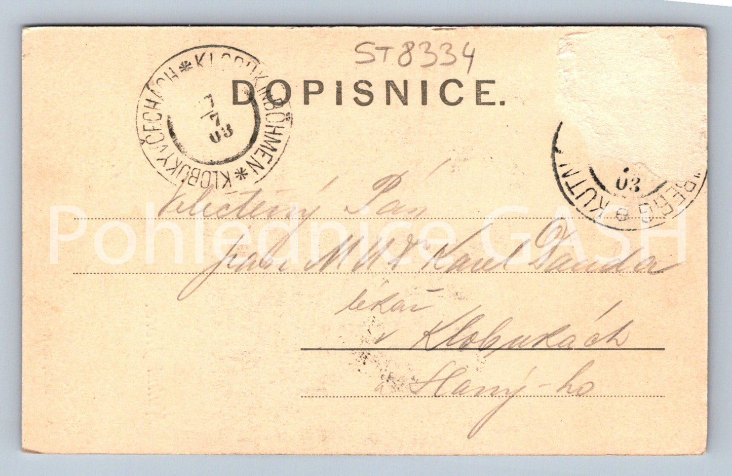 Pohlednice KUTNÁ HORA (ST8334)