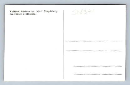 Pohlednice MNÍŠEK - VNITŘEK KOSTELA SV. MAŘÍ MAGDALENY (ST8341)