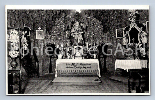 Pohlednice MNÍŠEK - VNITŘEK KOSTELA SV. MAŘÍ MAGDALENY (ST8341)