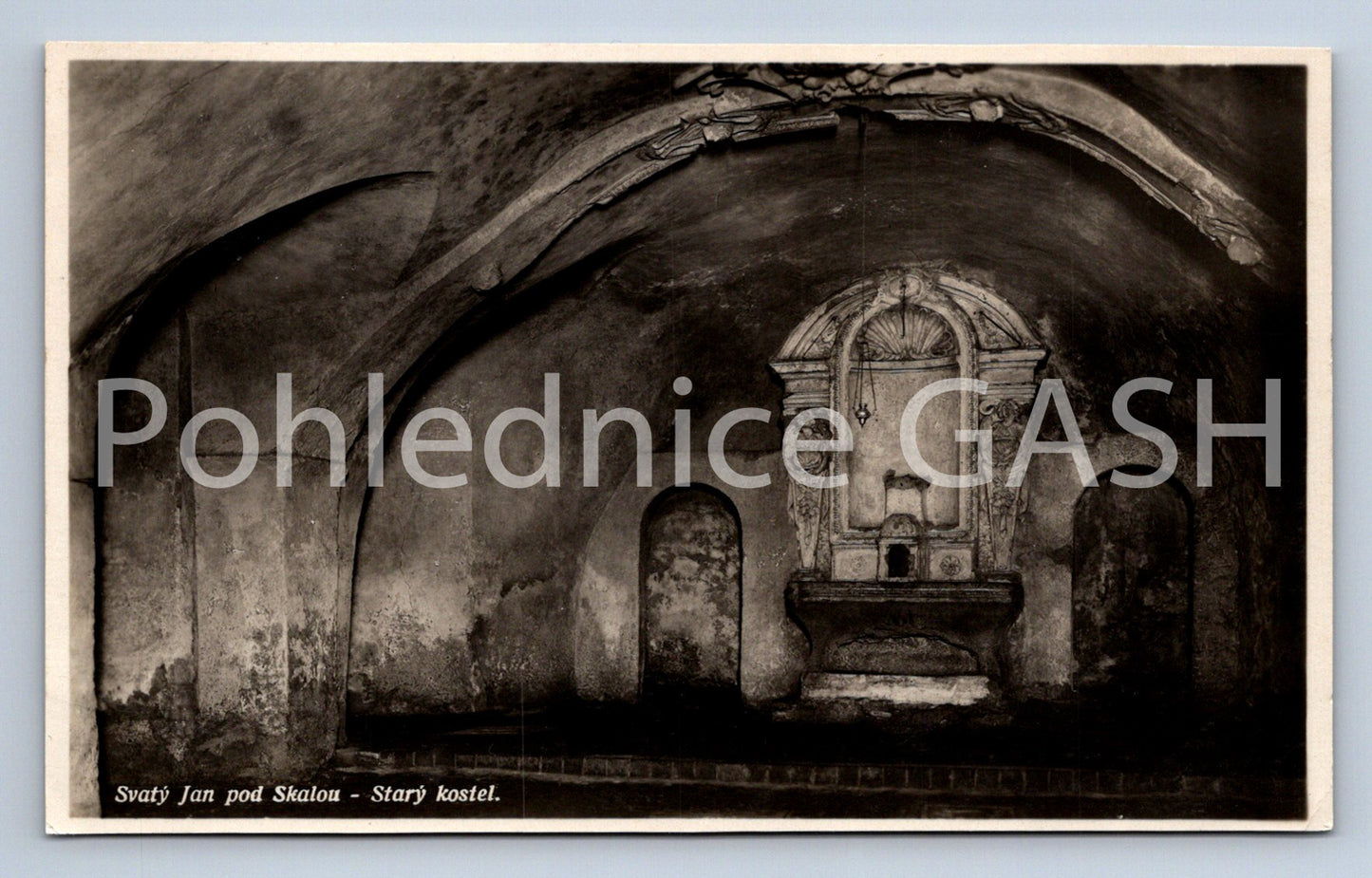 Pohlednice SVATÝ JAN POD SKALOU (ST8342)