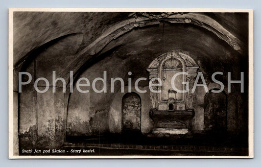 Pohlednice SVATÝ JAN POD SKALOU (ST8342)