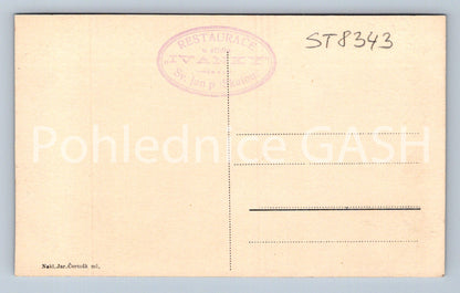 Pohlednice SVATÝ JAN POD SKALOU (ST8343)