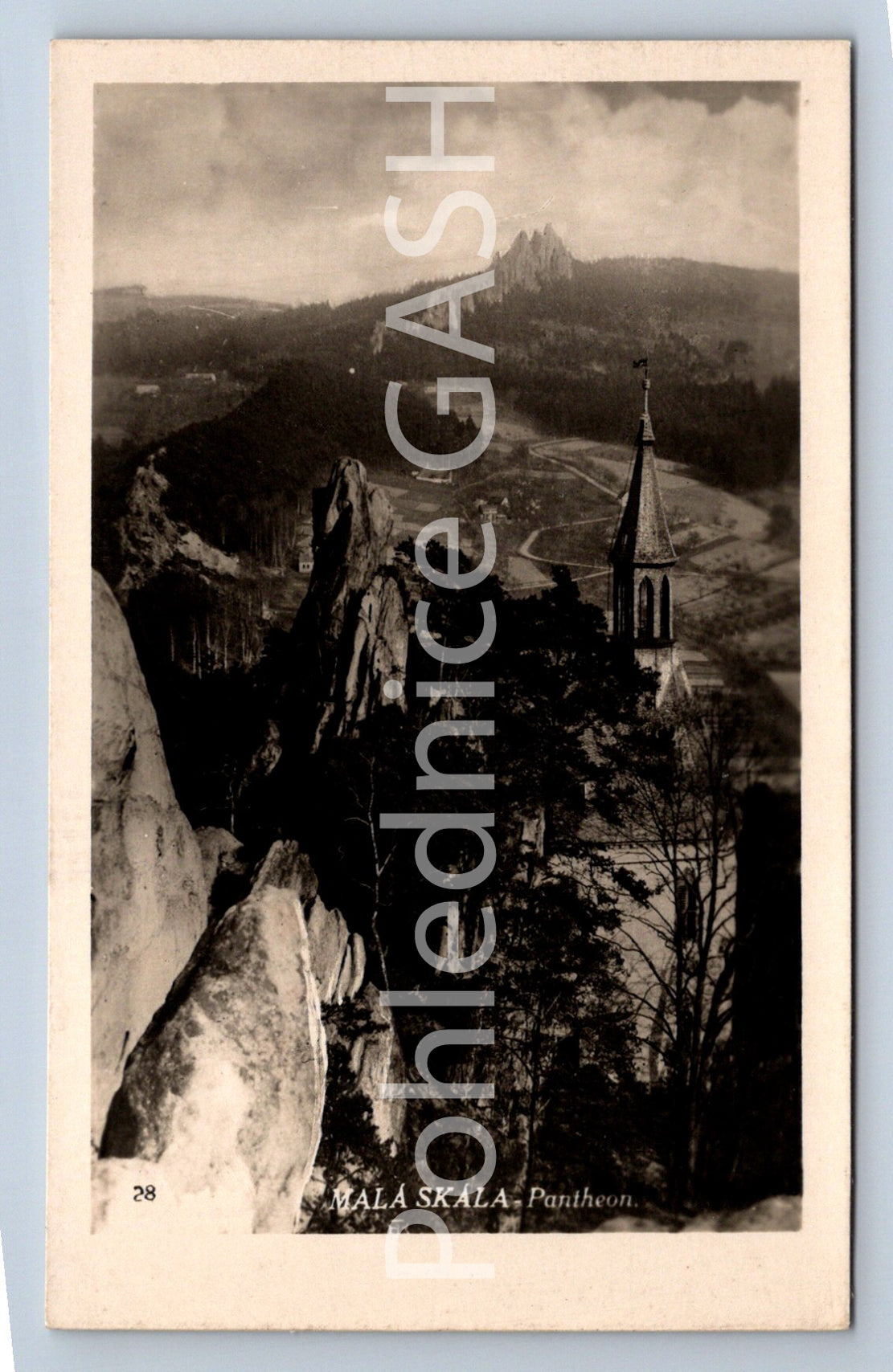 Pohlednice MALÁ SKÁLA (ST8364)