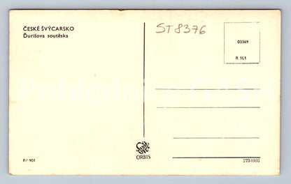Pohlednice ČESKÉ SVÝCARSKO (ST8376)