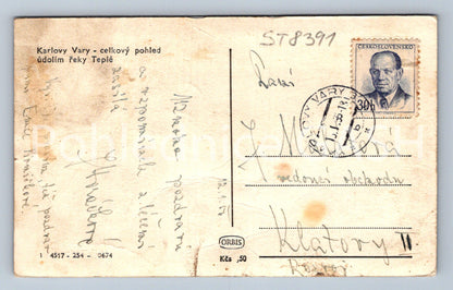 Pohlednice KARLOVY VARY (ST8391)