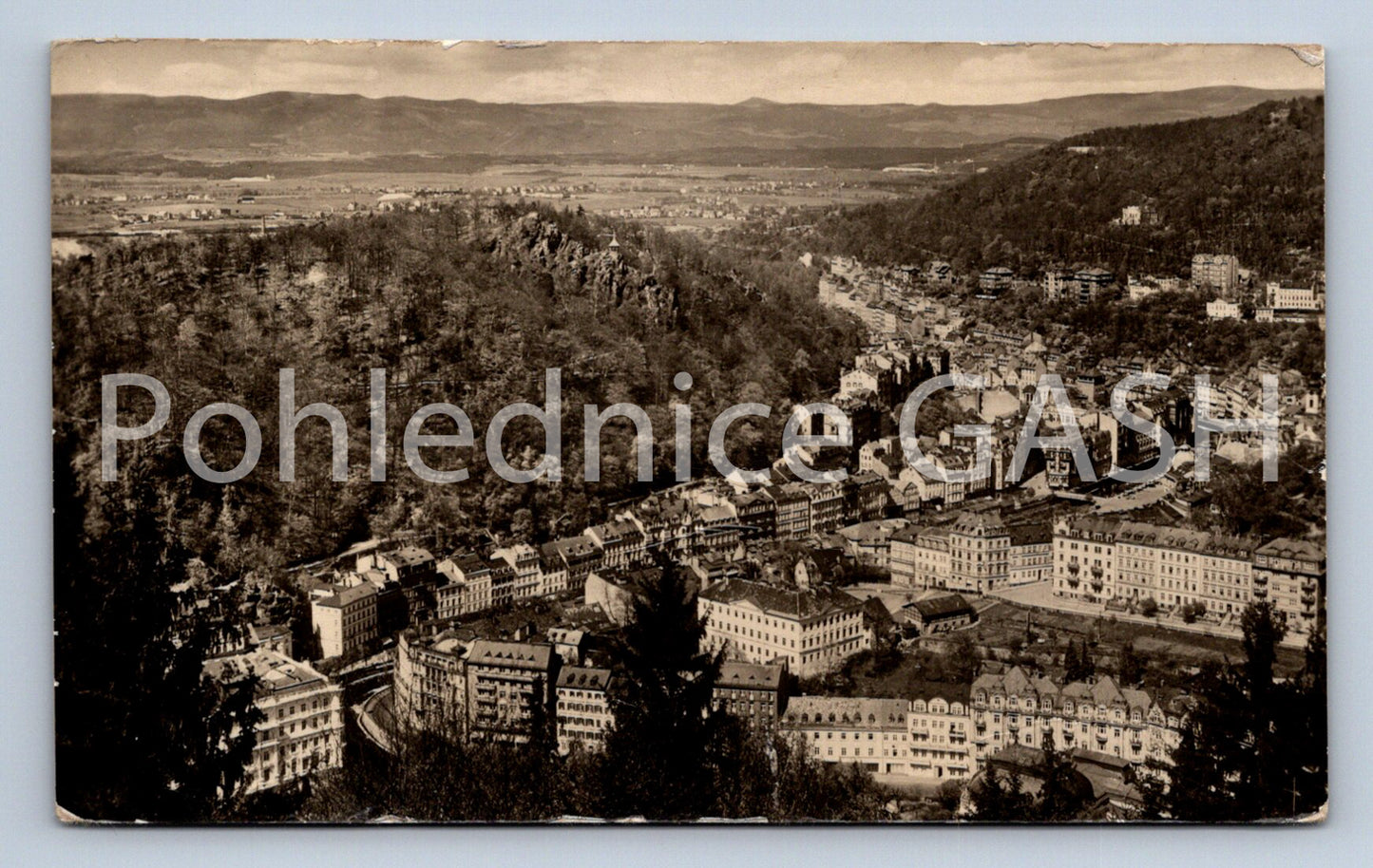 Pohlednice KARLOVY VARY (ST8391)