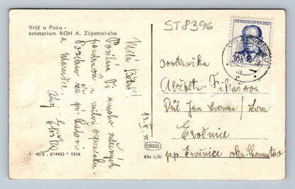 Pohlednice VRÁŽ U PÍSKU (ST8396)