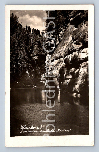 Pohlednice HŘENSKO NAD LABEM (ST8401)