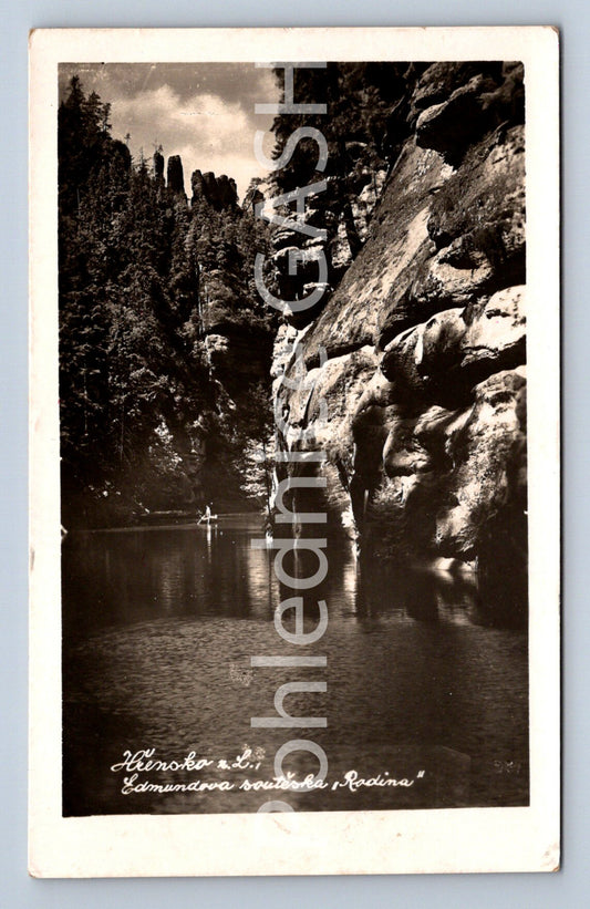 Pohlednice HŘENSKO NAD LABEM (ST8401)