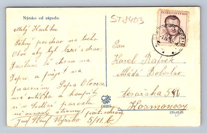 Pohlednice NÝRSKO OD ZÁPADU (ST8403)