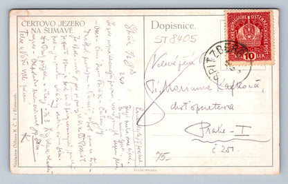 Pohlednice ČERTOVO JEZERO (ST8405)