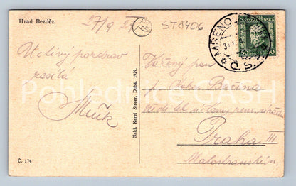 Pohlednice HRAD BEZDĚZ (ST8406)