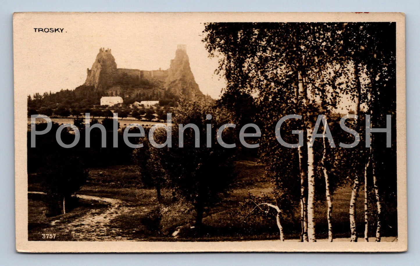 Postcard DEBRIS (ST8407)