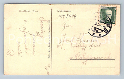 Postcard KUNĚTICKÁ HORA (ST8414)