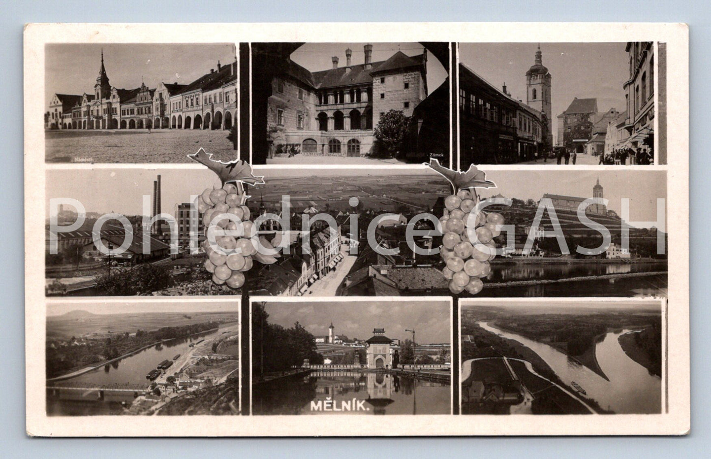 Pohlednice MĚLNÍK (ST8428)