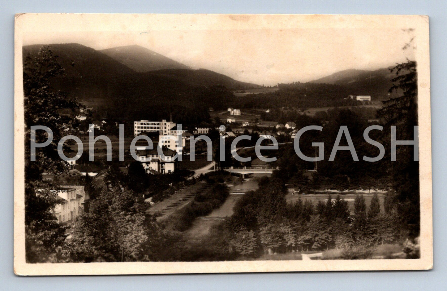 Pohlednice LÁZNĚ ROŽNOV POD RADHOŠTĚM (ST8437)