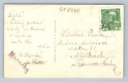 Pohlednice POZDRAV Z MACOCHY (ST8440)