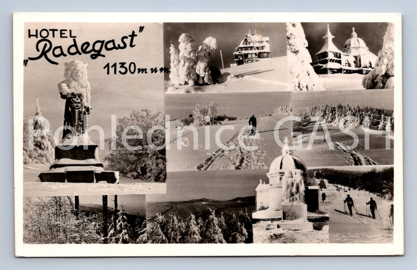 Pohlednice HOTEL RADEGAST - KOLÁŽ (ST8444)