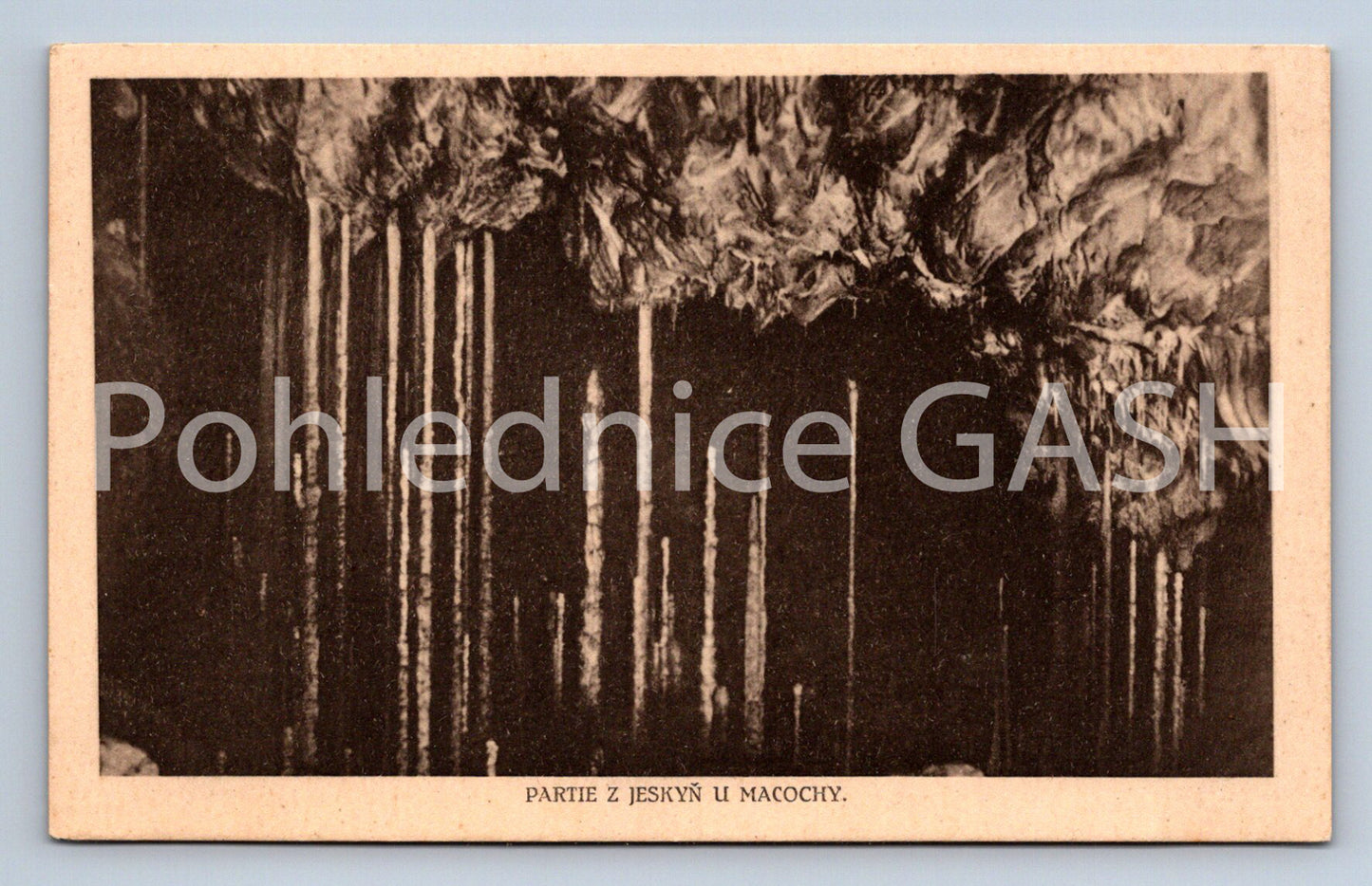 Pohlednice PARTIE Z JESKYŇ U MACOCHY (ST8452)