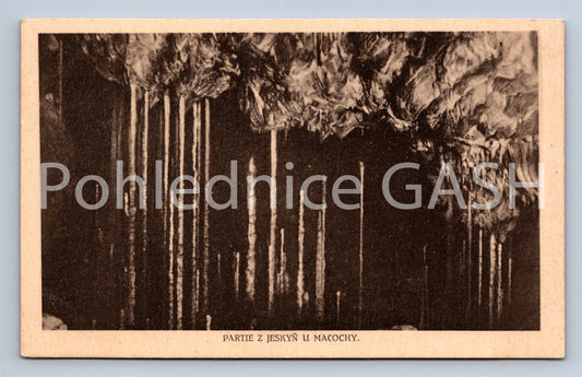 Pohlednice PARTIE Z JESKYŇ U MACOCHY (ST8452)