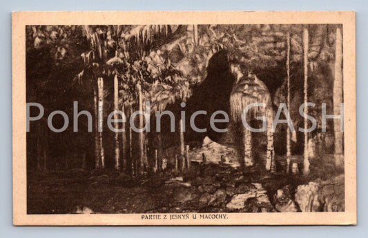 Pohlednice PARTIE Z JESKYŇ U MACOCHY (ST8455)