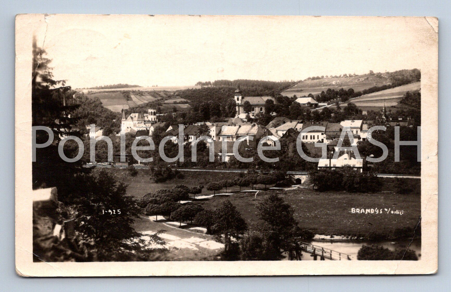 Postcard BRANDÝS NAD ORLICÍ (ST8461)
