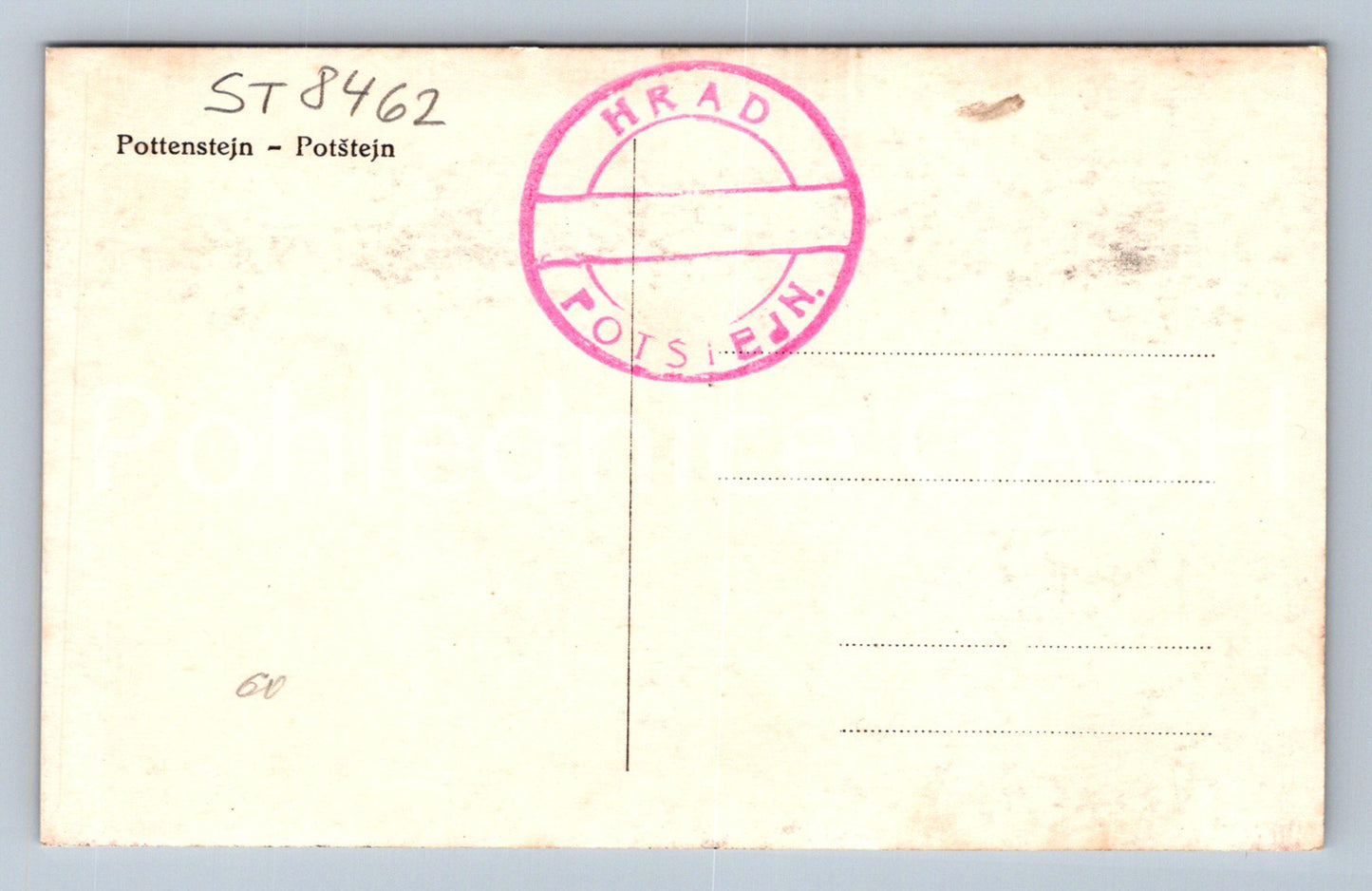 Pohlednice POTŠTEJN (ST8462)